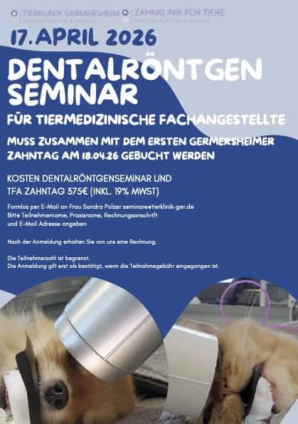 Dentalröntgenseminar für TFA - 17.04.2026